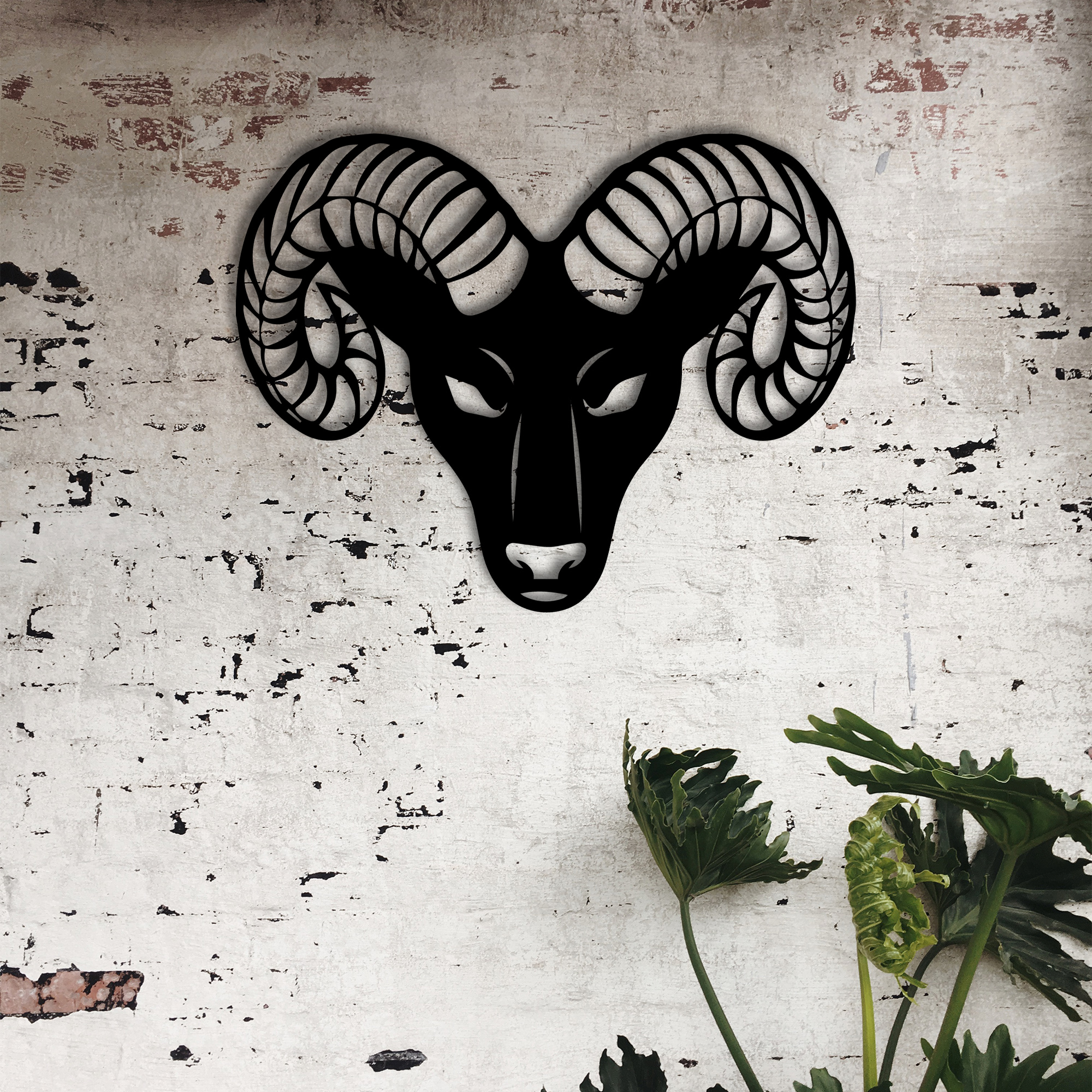 Goat  – Metal Wall Art